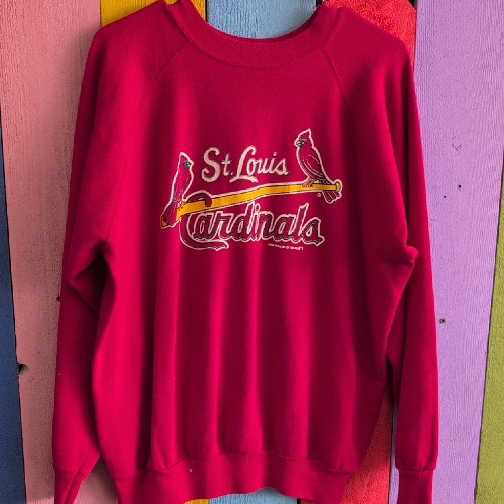 Vintage St Louis Cardinals Crewneck Sweatshirt